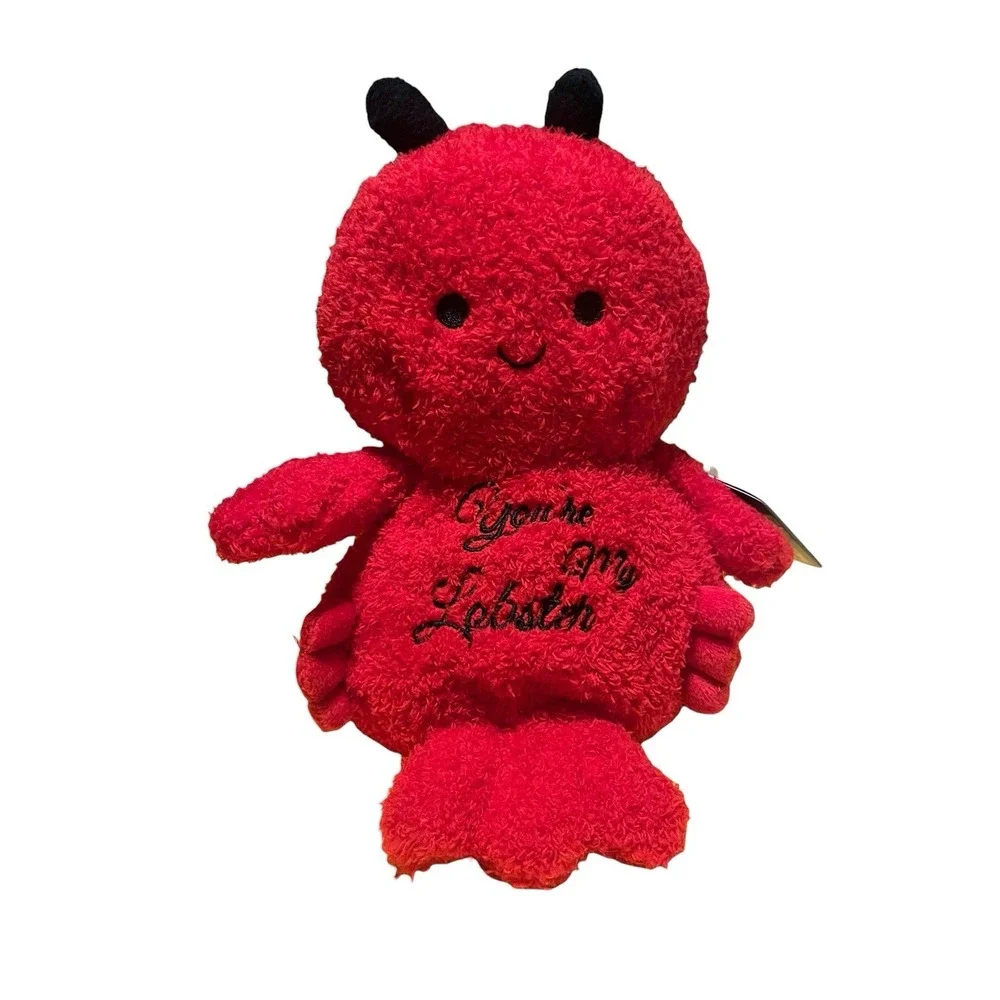 Set of 5 NWT BumBumz FRIENDS Plush Lobster Peephole Guitar Coffee Mug Couch Russ - Picture 11 of 12